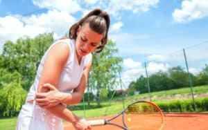 מרפק טניס ופציעות טניס נפוצות